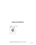 Diagram for 02 - Sealed Gas Burner Kit