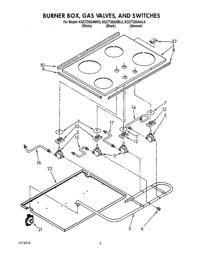 Diagram for KGCT305ABL0