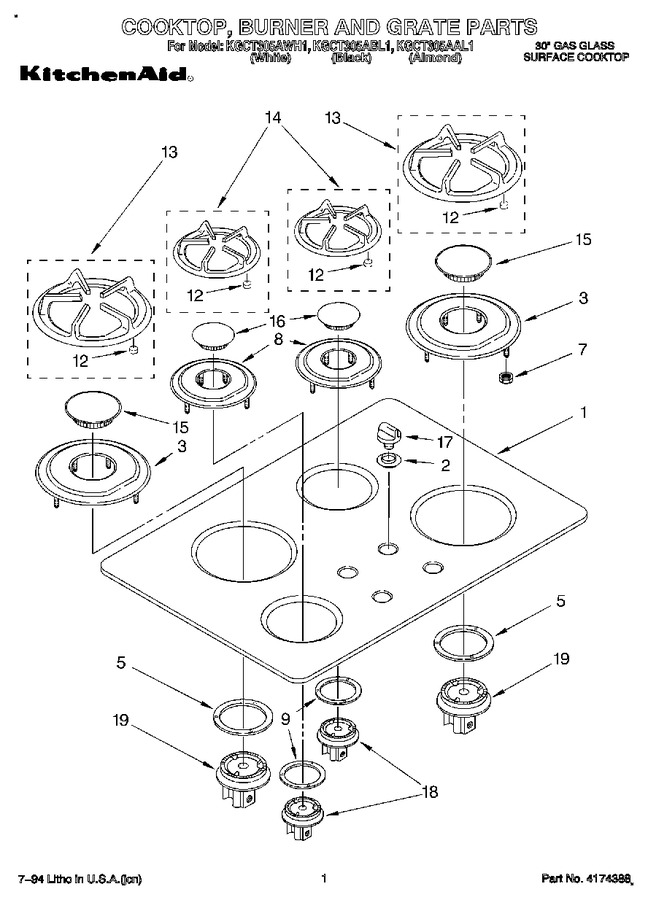 Diagram for KGCT305ABL1