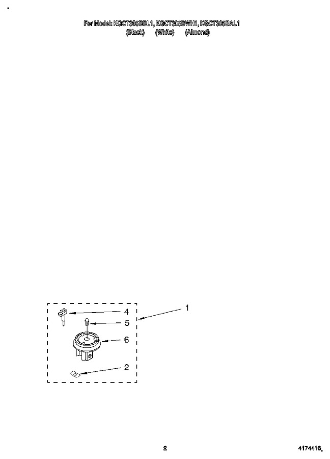 Diagram for KGCT305BWH1