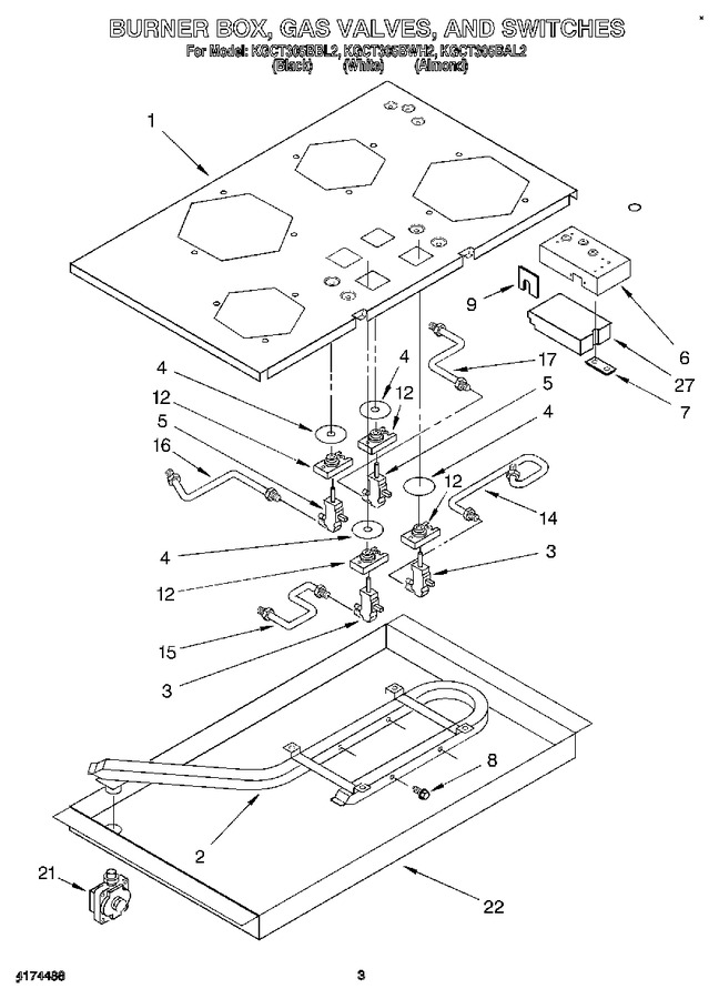 Diagram for KGCT305BWH2