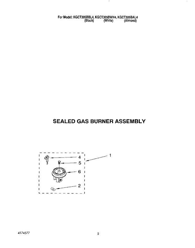 Diagram for KGCT305BWH4