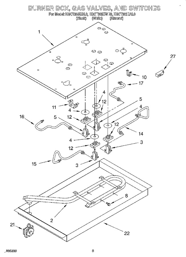 Diagram for KGCT305EWH0