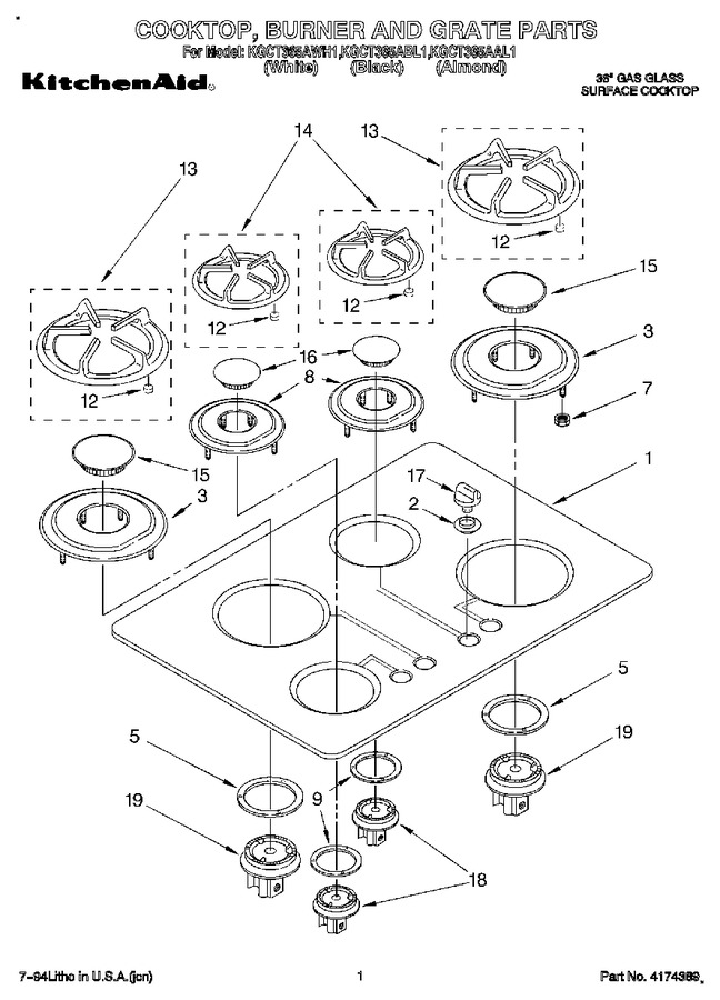 Diagram for KGCT365ABL1