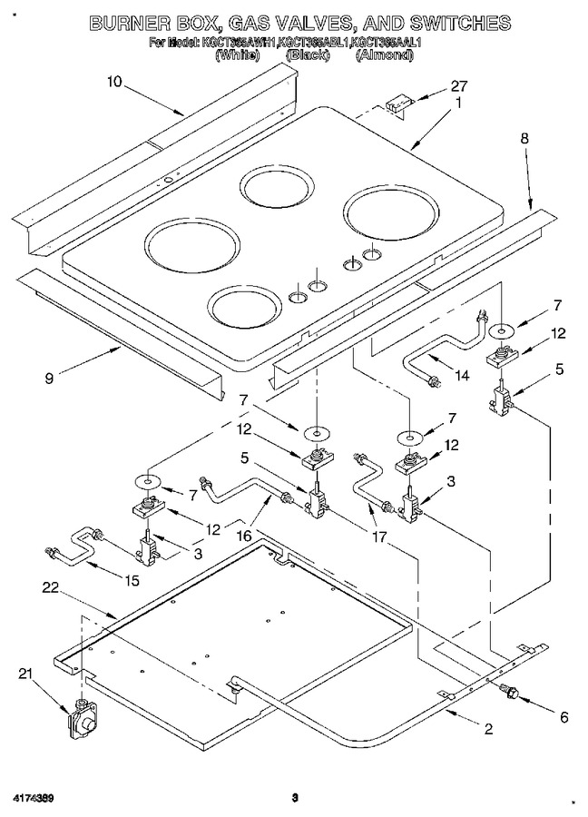 Diagram for KGCT365AWH1