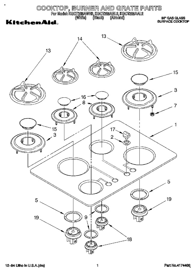 Diagram for KGCT365AAL2
