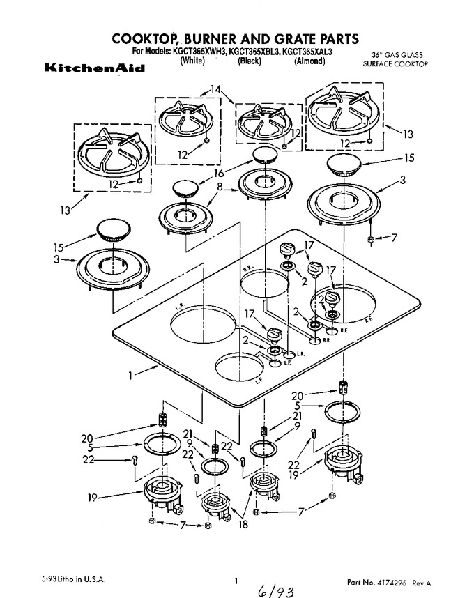 Diagram for KGCT365XAL3