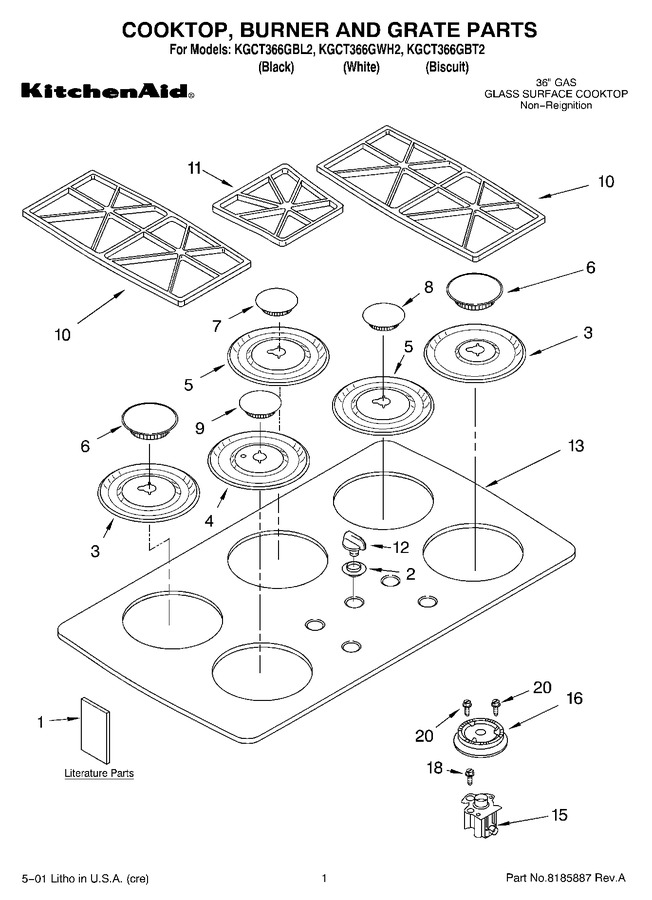 Diagram for KGCT366GWH2