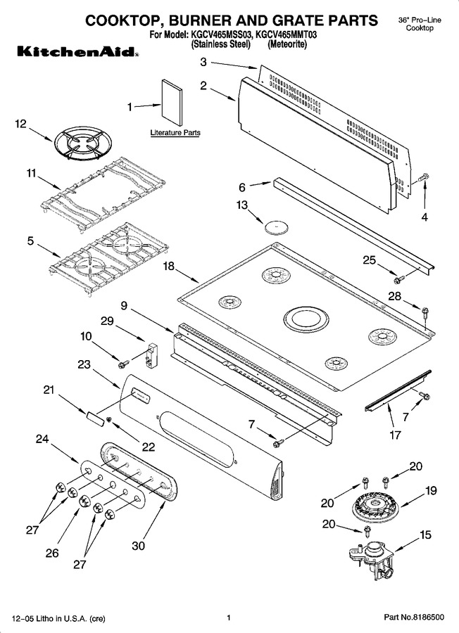 Diagram for KGCV465MSS03