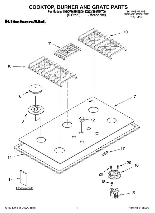 Diagram for KGCV566MSS00