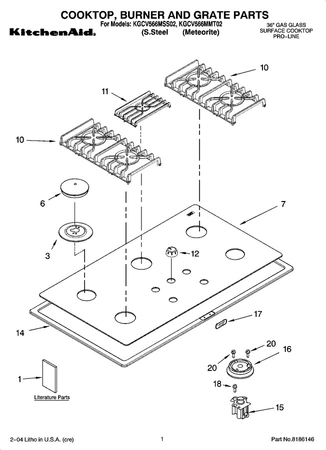 Diagram for KGCV566MMT02