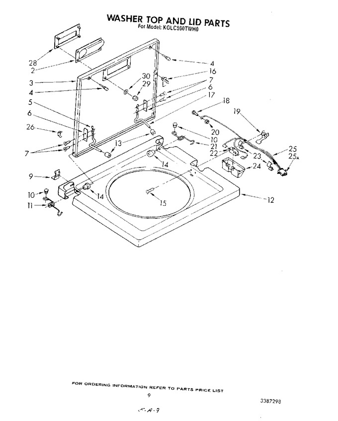Diagram for KGLC500TWH0