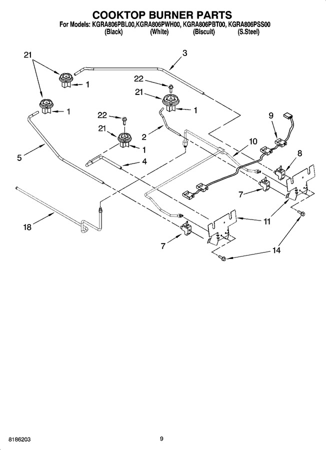Diagram for KGRA806PBT00