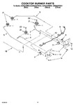 Diagram for 07 - Cooktop Burner Parts