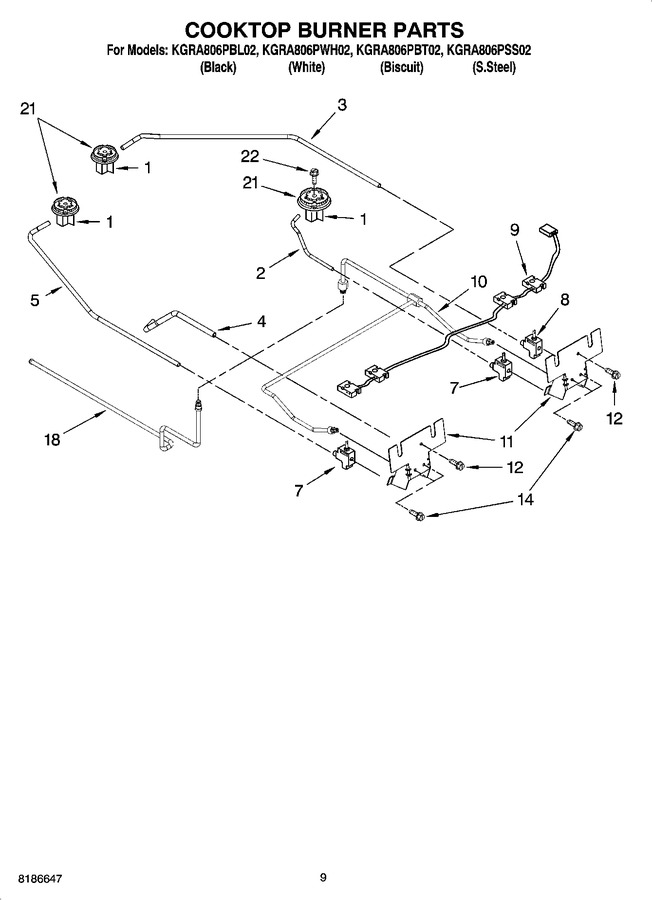 Diagram for KGRA806PSS02