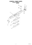 Diagram for 03 - Control Panel Parts