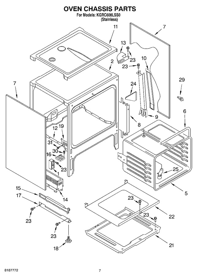 Diagram for KGRC608LSS0