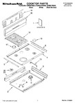 Diagram for 01 - Cooktop Parts