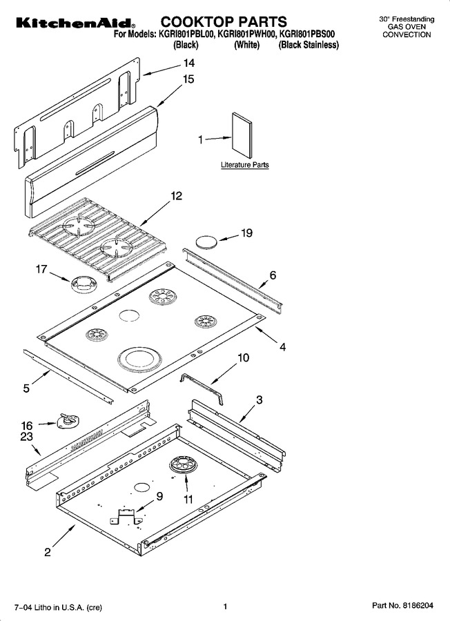 Diagram for KGRI801PBL00