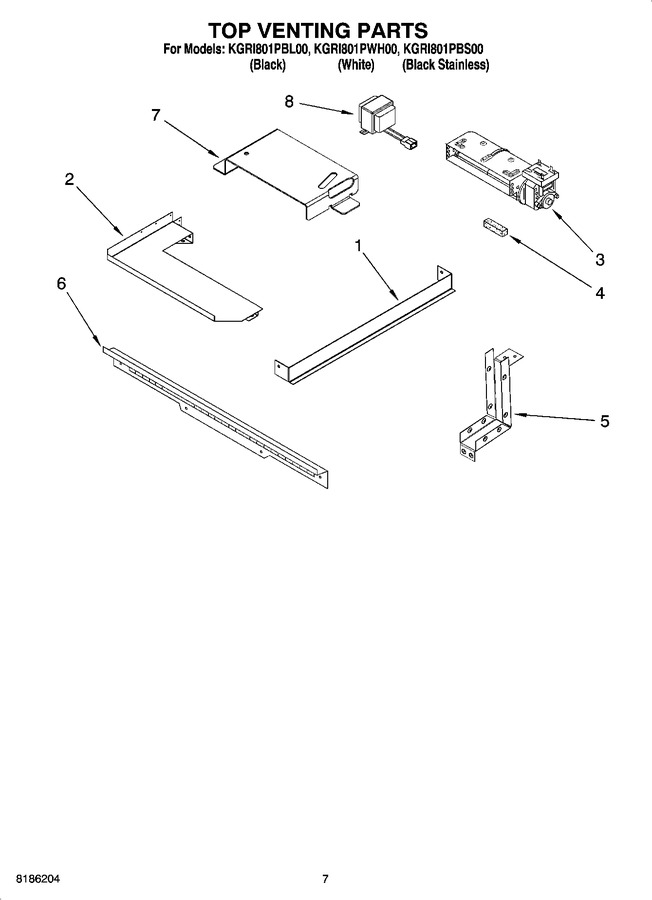 Diagram for KGRI801PWH00
