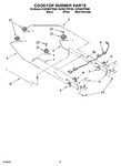 Diagram for 07 - Cooktop Burner Parts, Optional Parts
