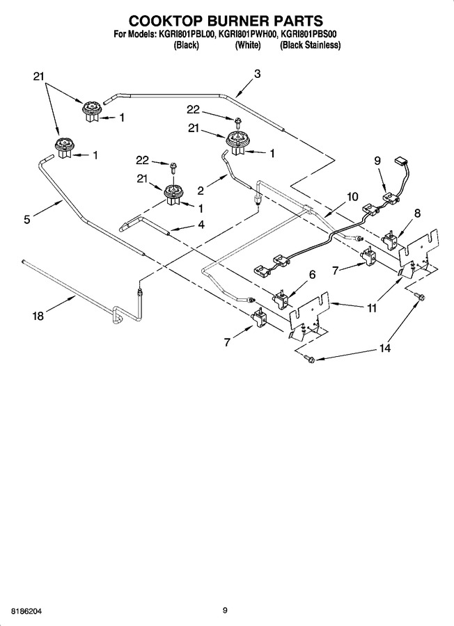 Diagram for KGRI801PBS00