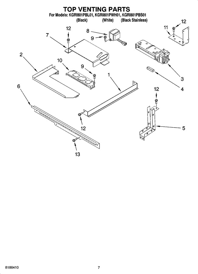 Diagram for KGRI801PWH01
