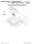 Diagram for 01 - Cooktop Parts