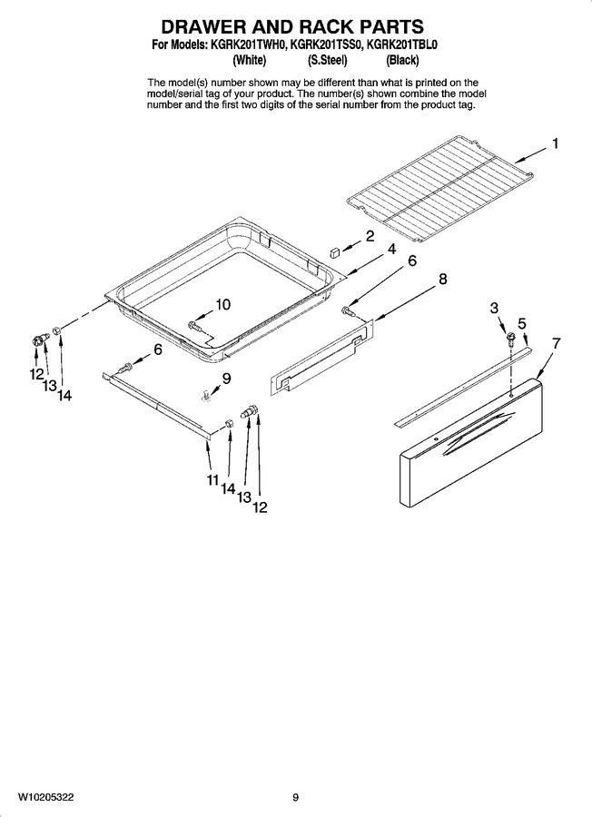 Diagram for KGRK201TBL0