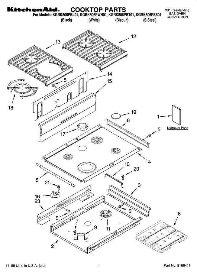 Diagram for KGRK806PBT01