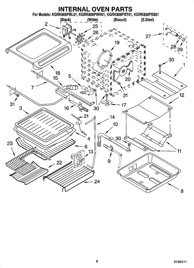 Diagram for KGRK806PBT01