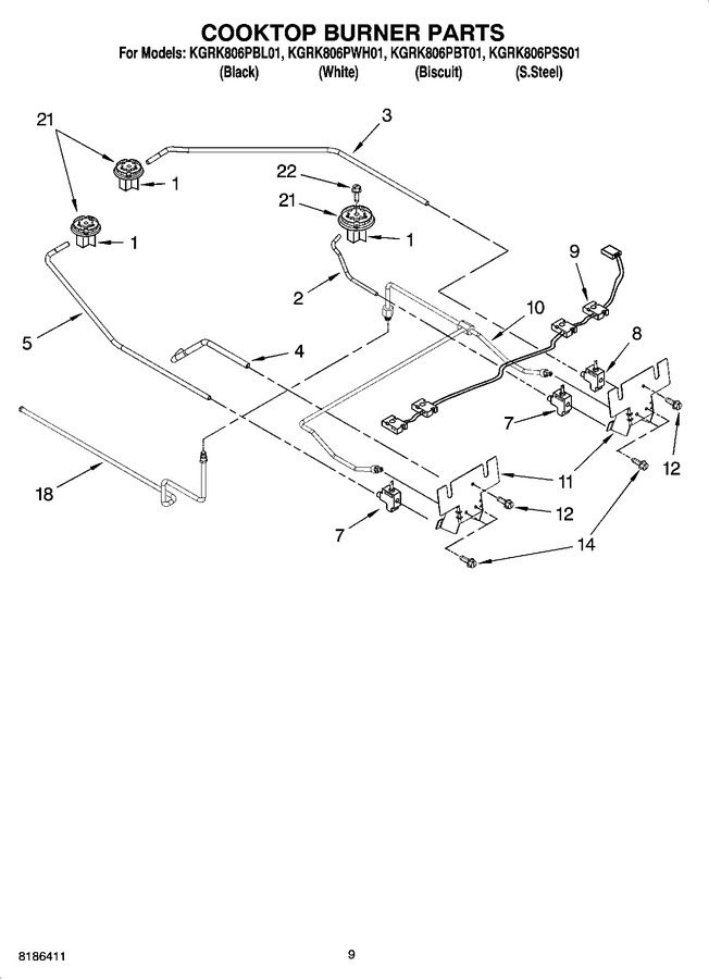 Diagram for KGRK806PBT01