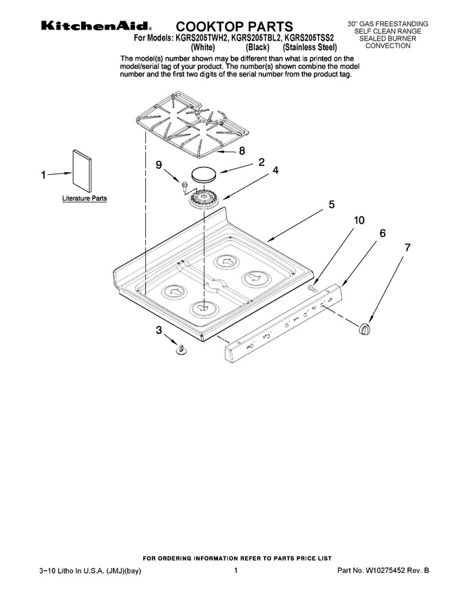 Diagram for KGRS205TBL2