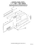 Diagram for 02 - Control Panel Parts