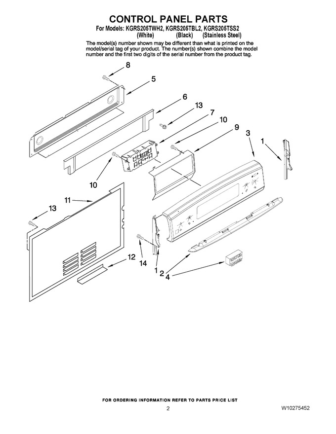 Diagram for KGRS205TBL2