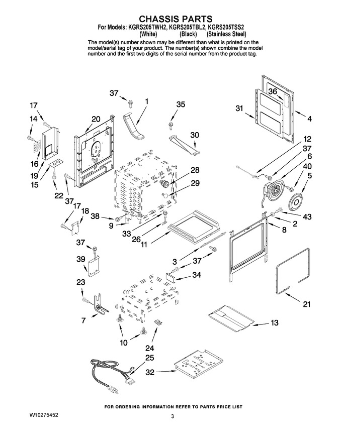 Diagram for KGRS205TBL2