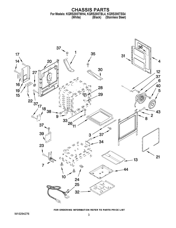 Diagram for KGRS205TBL4