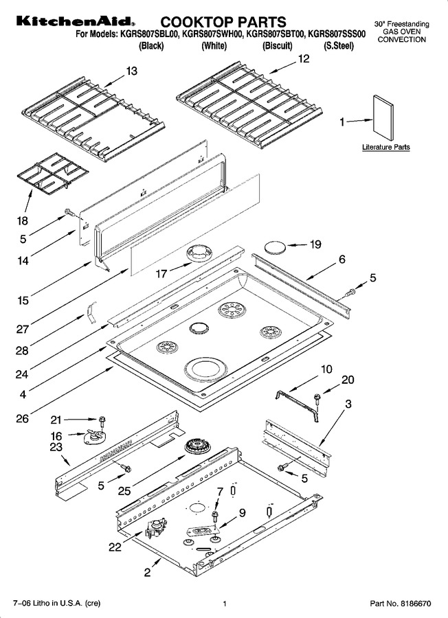 Diagram for KGRS807SBL00