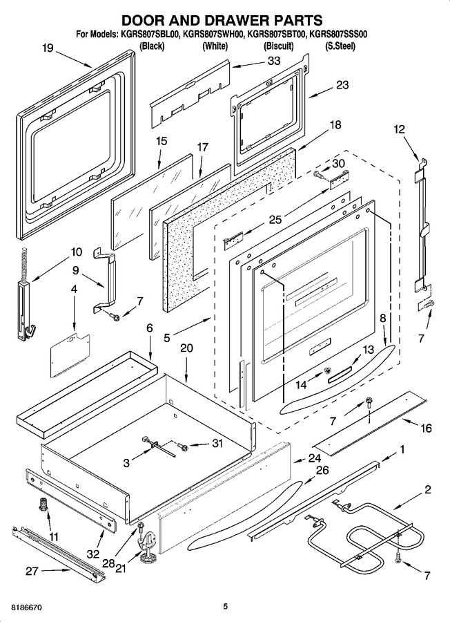 Diagram for KGRS807SBL00