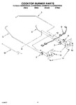 Diagram for 06 - Cooktop Burner Parts