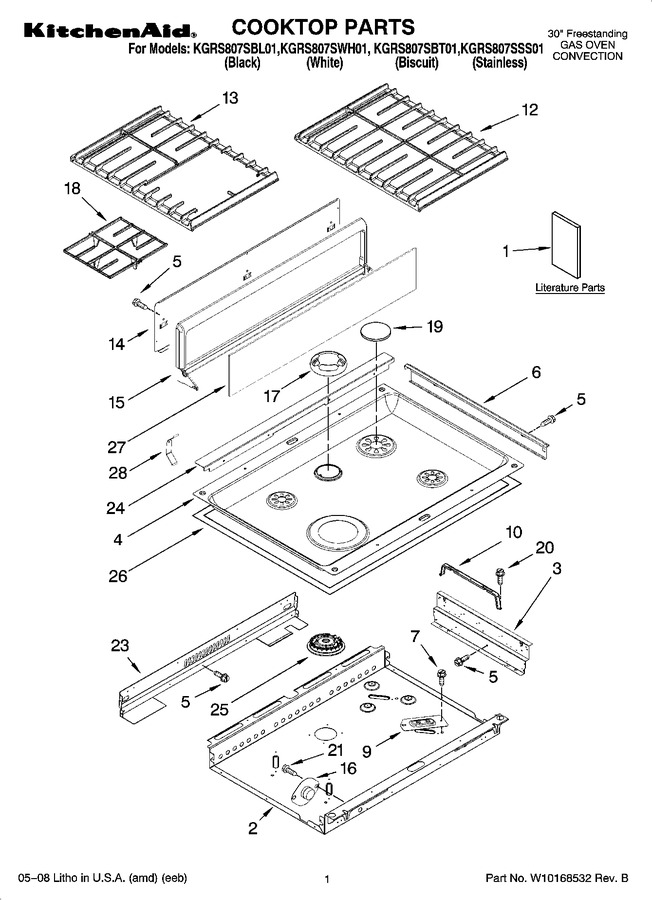 Diagram for KGRS807SWH01