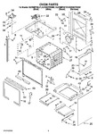 Diagram for 02 - Oven Parts