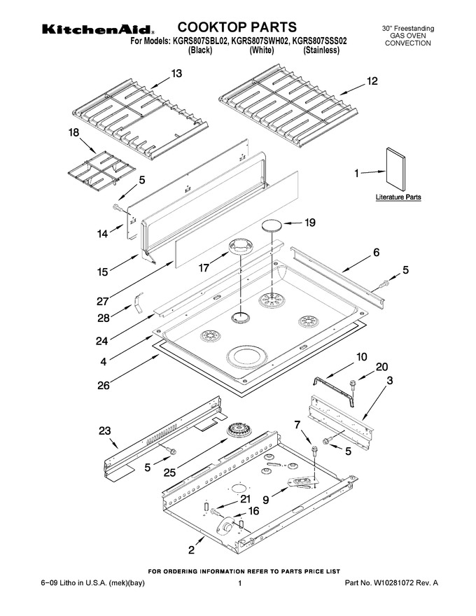Diagram for KGRS807SWH02