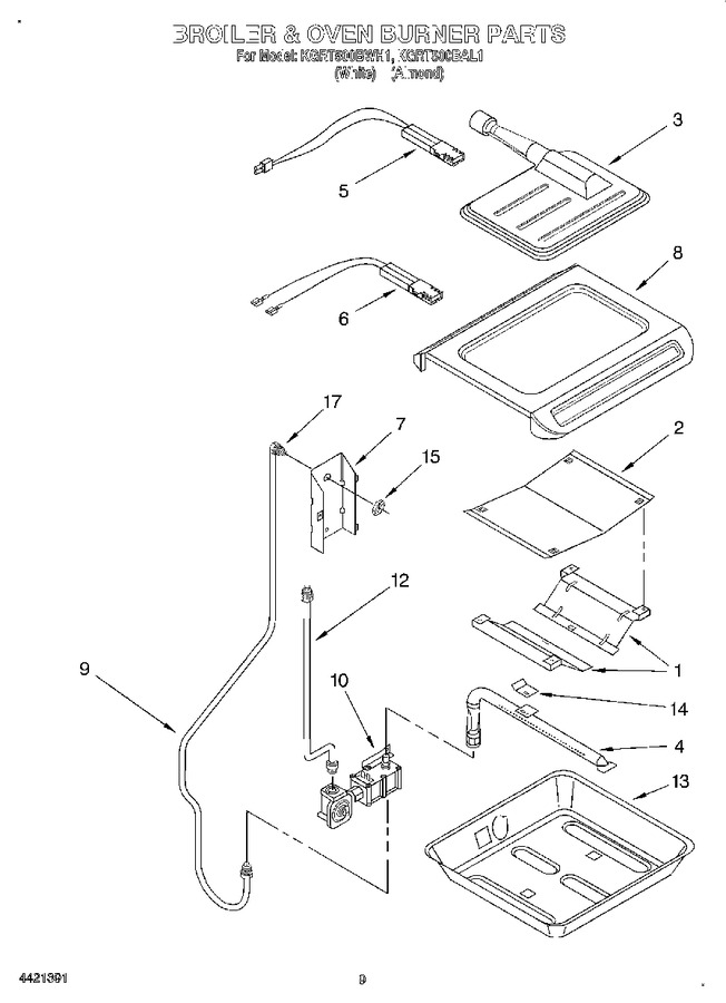Diagram for KGRT500BWH1