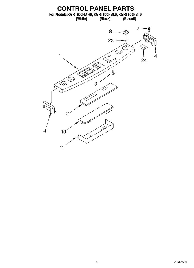 Diagram for KGRT600HBL9