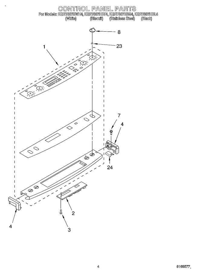 Diagram for KGRT607HWH4