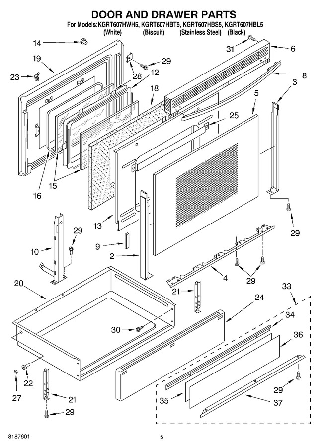 Diagram for KGRT607HBS5