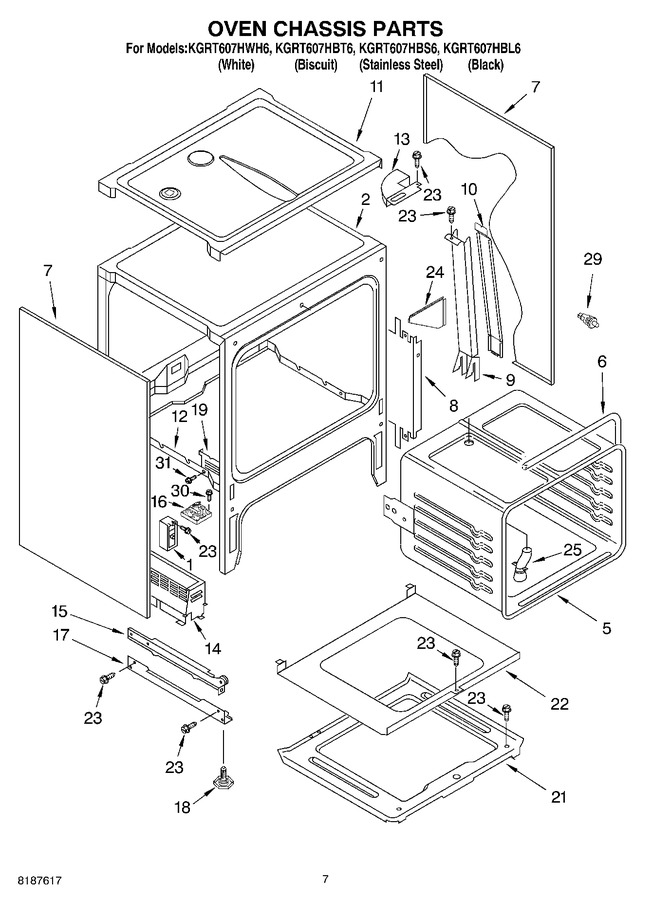 Diagram for KGRT607HBS6