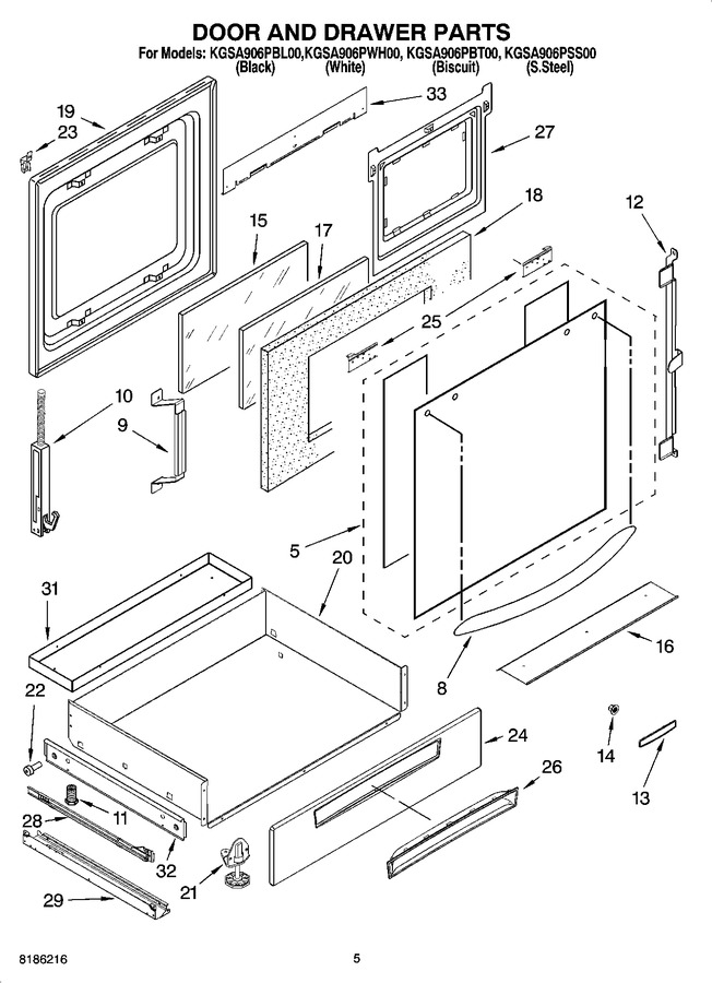 Diagram for KGSA906PBL00