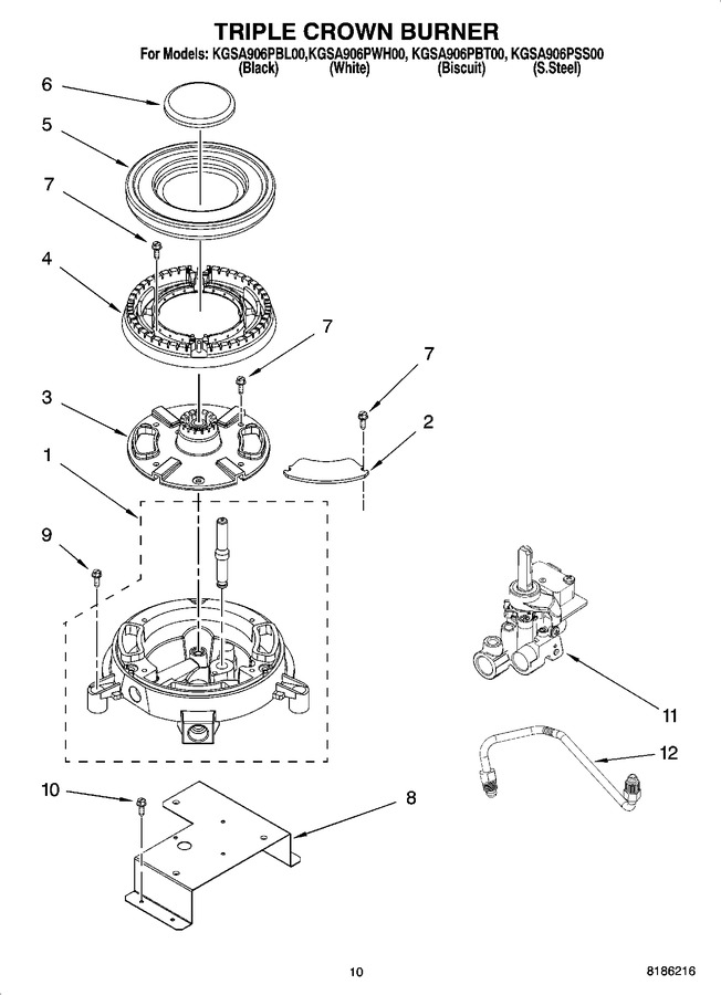 Diagram for KGSA906PBL00